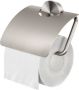 Geesa Toiletrolhouder Opal | Met klep | RVS geborsteld - Thumbnail 1