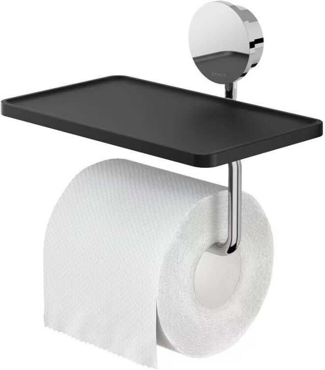 Geesa Toiletrolhouder Opal | Met planchet | Chroom