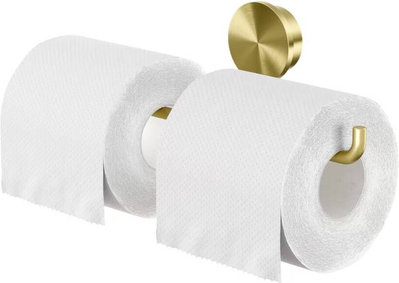 Geesa Toiletrolhouder Opal | Met planchet | Goud geborsteld