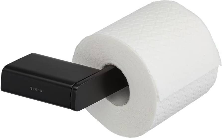 Geesa Toiletrolhouder Shift | Zonder klep | Zwart