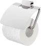 Geesa Toiletrolhouder Topaz | Met klep | Chroom - Thumbnail 1