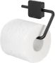 Geesa Toiletrolhouder Topaz | Zonder klep | Zwart - Thumbnail 1