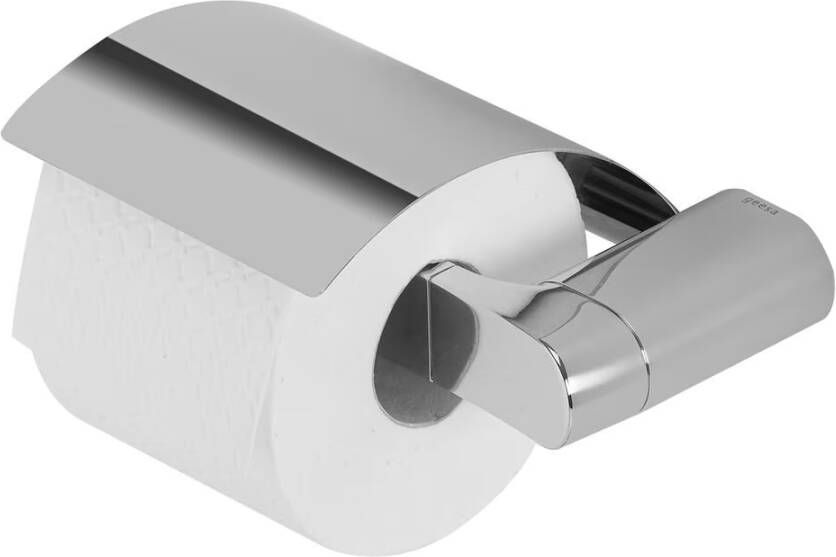 Geesa Toiletrolhouder Wynk | Met klep | Chroom