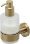 Geesa Zeepdispenser Nemox | 200 ml | Goud geborsteld - Thumbnail 1
