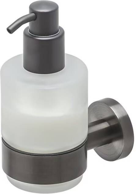 Geesa Zeepdispenser Nemox | 200 ml | Zwart metaal geborsteld
