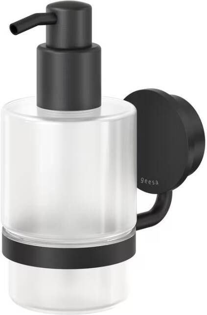 Geesa Zeepdispenser Opal | 200 ml | Zwart