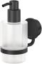Geesa Zeepdispenser Opal | 200 ml | Zwart - Thumbnail 1