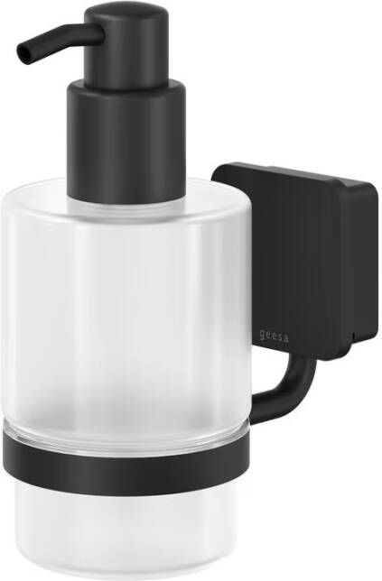 Geesa Zeepdispenser Topaz | 200 ml | Zwart
