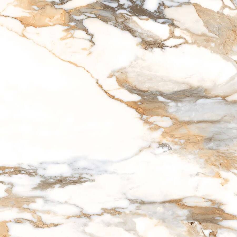 Geo Tiles Crash Vloertegel | 60x60 cm | Gerectificeerd | Marmerlook | Mat Beige