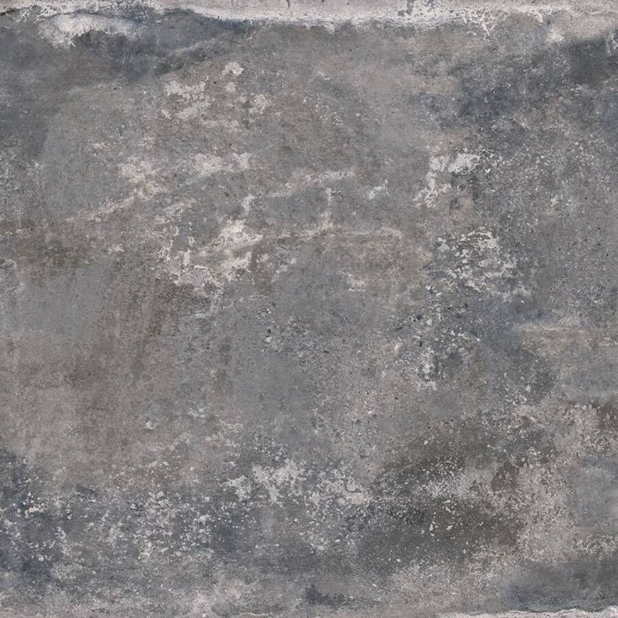 Geo Tiles Leeds Vloertegel | 60x60 cm | Gerectificeerd | Betonlook | Mat Antraciet