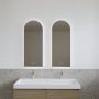 Gliss Design Badkamerspiegel Gaya | 40x100 cm | Rechthoekig | Indirecte LED verlichting | Touch button | Met spiegelverwarming - Thumbnail 1