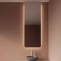 Gliss Design Badkamerspiegel Lucis | 50x120 cm | Verticaal | Indirecte LED verlichting | Sensor bediening | Met spiegelverwarming - Thumbnail 1