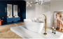 Gliss Design Vrijstaand bad Theia | 160x70 cm | Cast marble | Ovaal | Wit mat - Thumbnail 1
