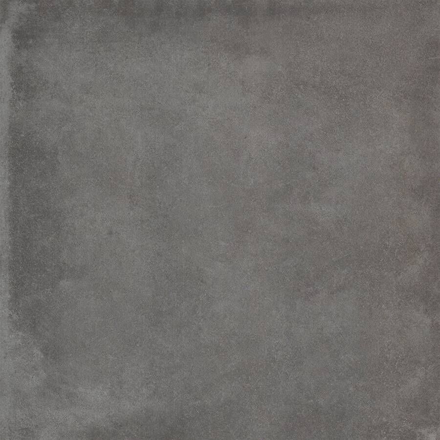 Grandeur Beton Vloertegel | 60x60 cm | Gerectificeerd | Betonlook | Mat Antraciet