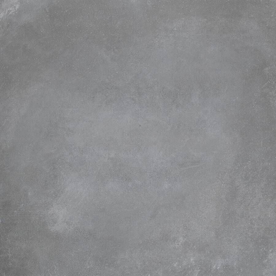 Grandeur Beton Vloertegel | 90x90 cm | Gerectificeerd | Betonlook | Mat Antraciet