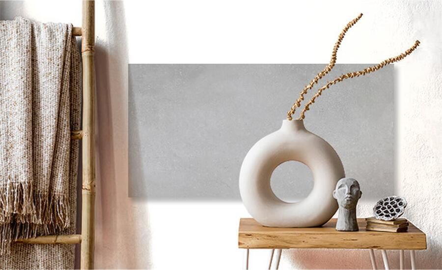 Grandeur Beton Vloertegel | 30x60 cm | Gerectificeerd | Betonlook | Mat Grijs - Foto 3