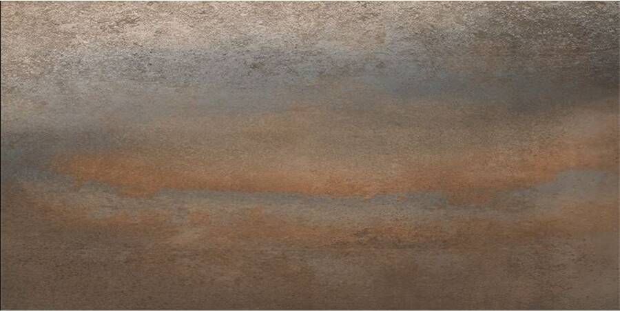 Grandeur Oxid Rust Vloertegel | 30x60 cm | Gerectificeerd | Metallook | Mat Meerkleurig