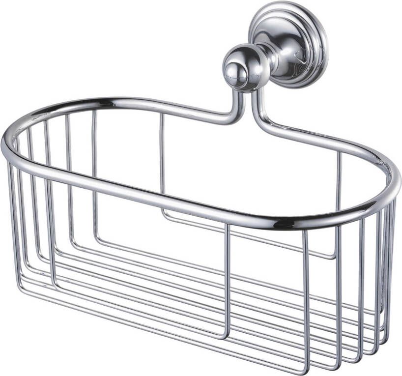 Haceka Flaconhouder Allure | Wandmontage | Messing | Vintage | Chroom