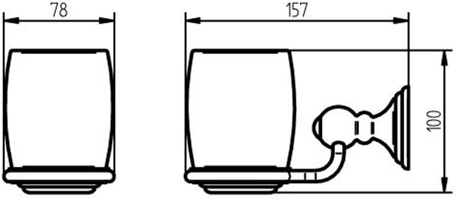 Haceka Allure glashouder chroom - Foto 2
