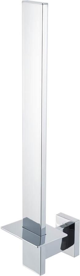 Haceka Edge reserverol houder vierkant chroom - Foto 3