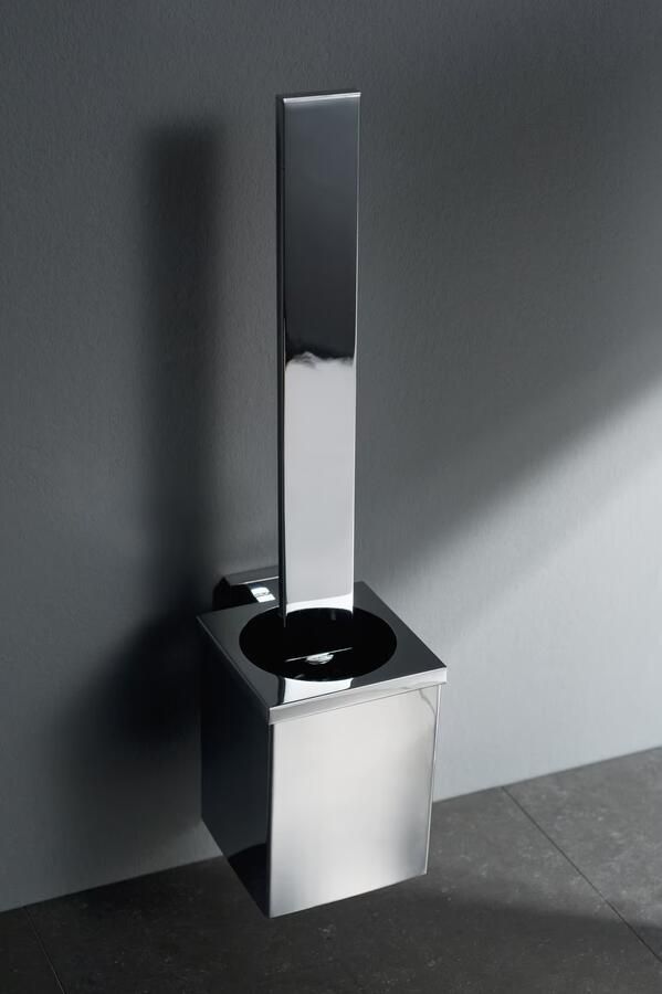 Haceka Edge toilet borstel vierkant chroom - Foto 3