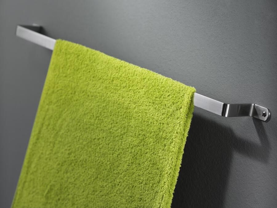 Haceka Handdoek houder IXI | Wandmontage | RVS | Rond | RVS - Foto 2