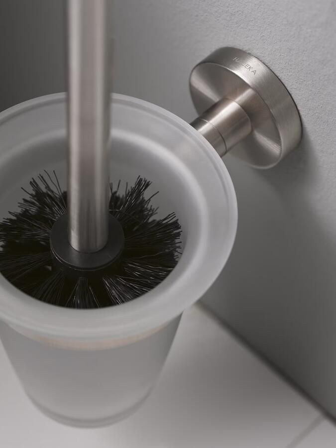Haceka Kosmos toilet borstel glas rond rvs look - Foto 2