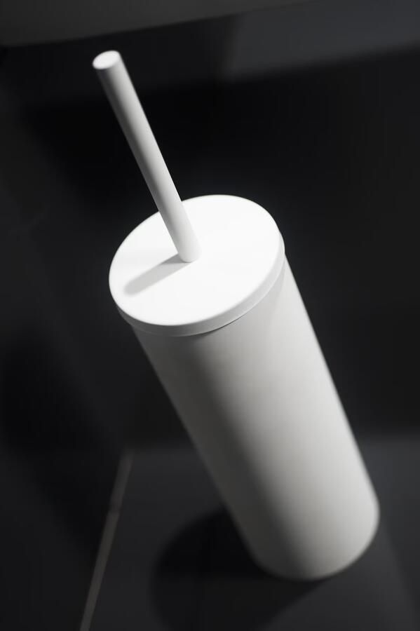 Haceka Kosmos toilet borstel rond Mat wit