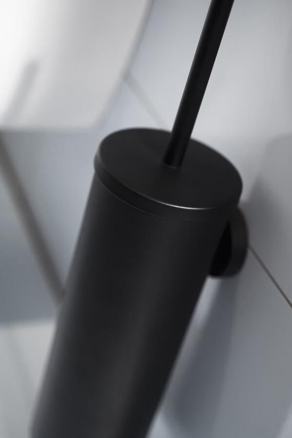 Haceka Kosmos toilet borstel rond Mat zwart - Foto 3