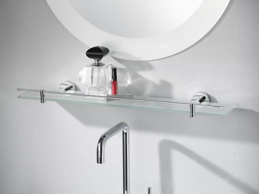 Haceka Planchet Kosmos | Wandmontage | 60 | Messing | Rond | Chroom - Foto 3