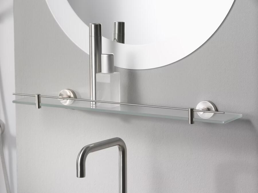 Haceka Planchet Kosmos | Wandmontage | 60 | Messing | Rond | RVS look