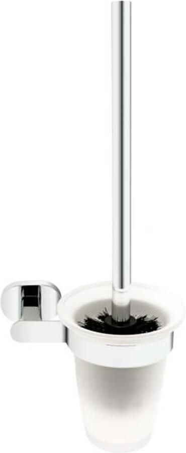 Haceka Toiletborstelset Gio | Wandmontage | RVS | Rond | Chroom - Foto 2
