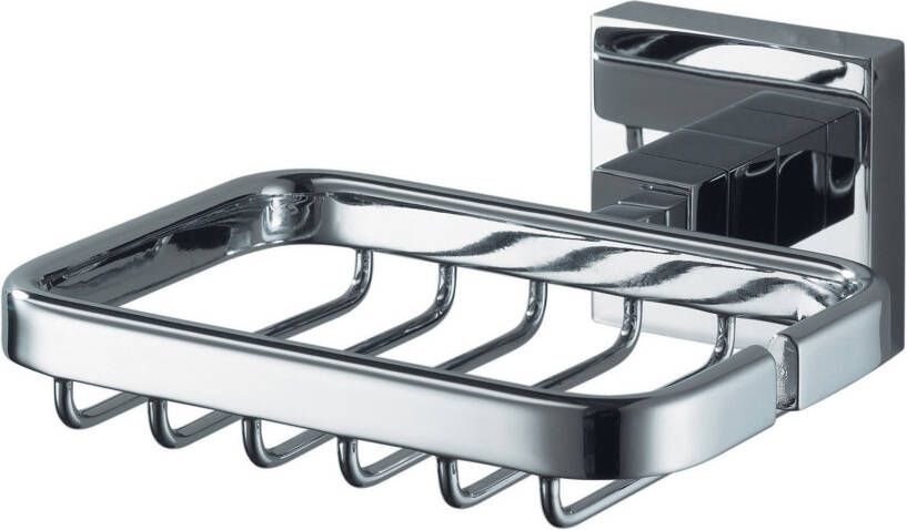 Haceka Mezzo Chroom zeephouder draadmodel metaal chroom (hxbxd) 53x122x137mm