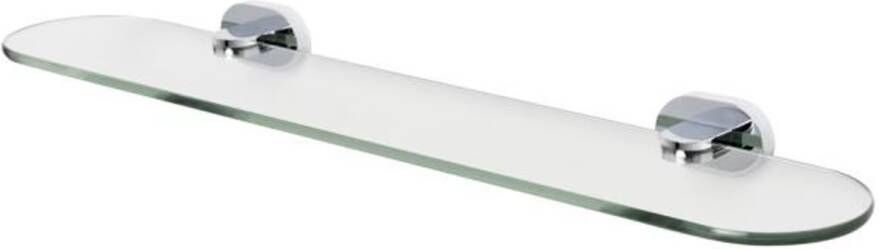 Haceka Planchet Gio | Wandmontage | 60x12x4 cm | RVS | Rond | Chroom