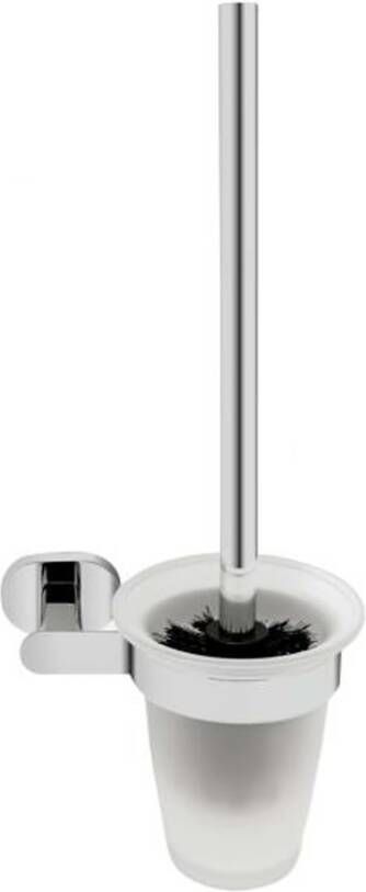 Haceka Toiletborstelset Gio | Wandmontage | RVS | Rond | Chroom