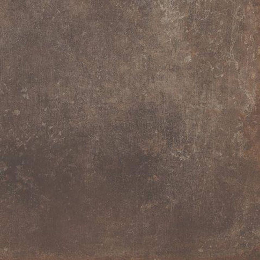 Herberia Ceramiche Oxid Vloer- en wandtegel | 60x60 cm | Gerectificeerd | Industrielelook | Mat Bruin