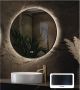 Hipp Design Badkamerspiegel SPV13500 | 80 cm | Rond | Indirecte LED verlichting | Touch button | Met spiegelverwarming - Thumbnail 1