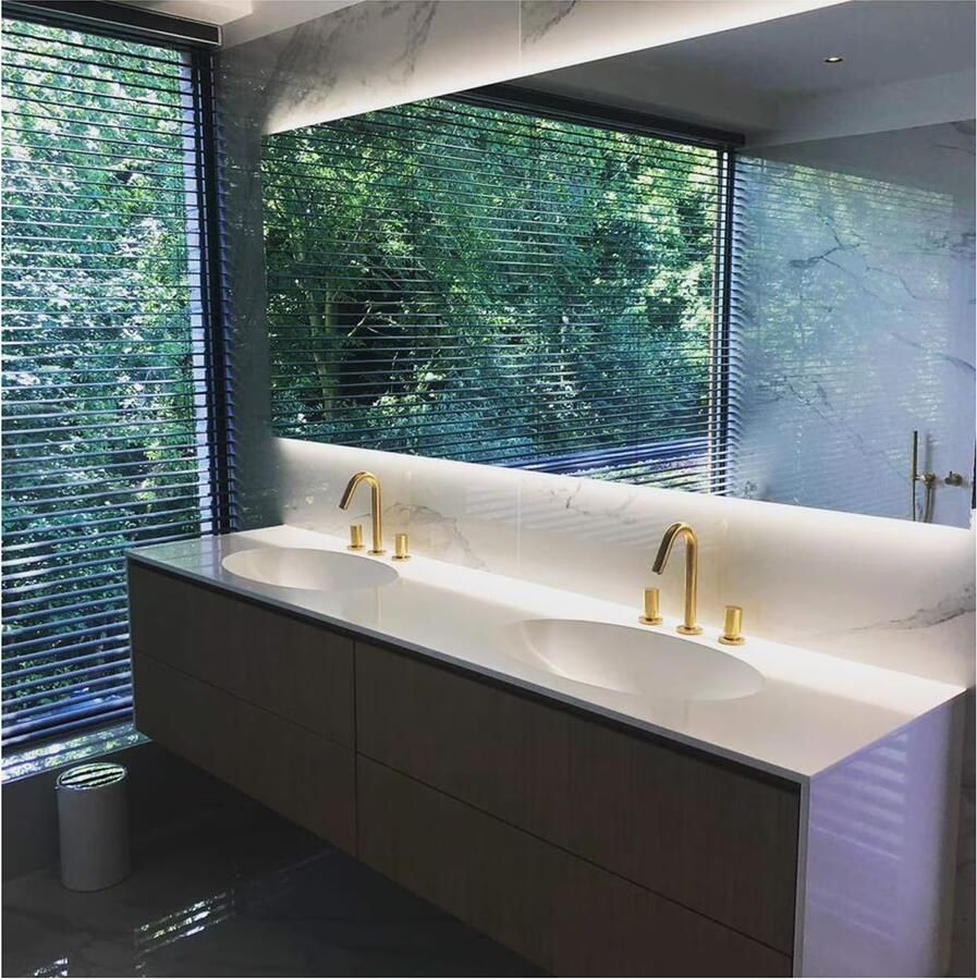 Hipp Design Badkamerspiegel SPV12500 | 100x70 cm | Indirecte LED verlichting | Touch button | Met spiegelverwarming