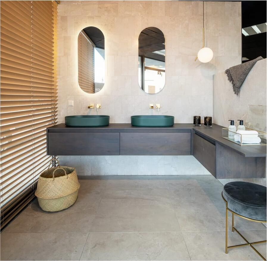 Hipp Design Badkamerspiegel SPV13900 | 40x80 cm | Indirecte- en directe LED verlichting | Touch button | Met spiegelverwarming - Foto 3