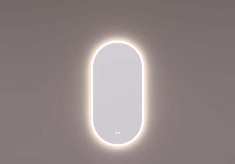 Hipp Design Badkamerspiegel SPV13900 | 40x80 cm | Indirecte- en directe LED verlichting | Touch button | Met spiegelverwarming - Foto 2