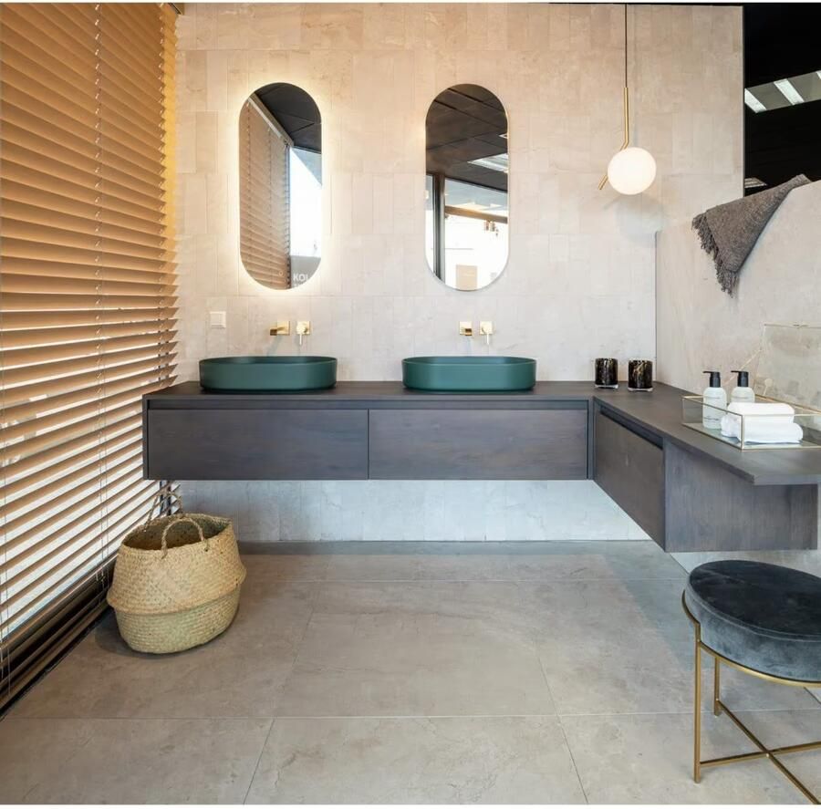 Hipp Design Badkamerspiegel SPV14900 | 45x90 cm | Indirecte LED verlichting | Touch button | Met spiegelverwarming - Foto 3