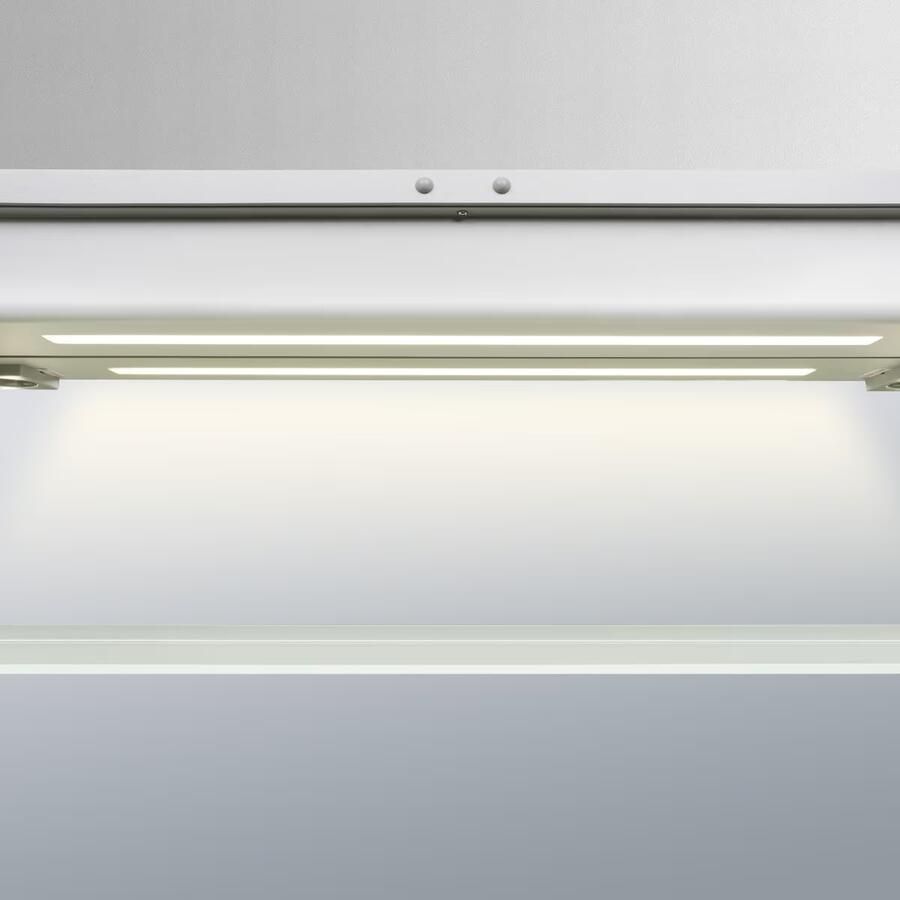 Hipp Design Spiegelkast SPK42000 | 160x70x14 cm | 3 Deuren | Directe LED verlichting | Aluminium | Met spiegelverwarming - Foto 2