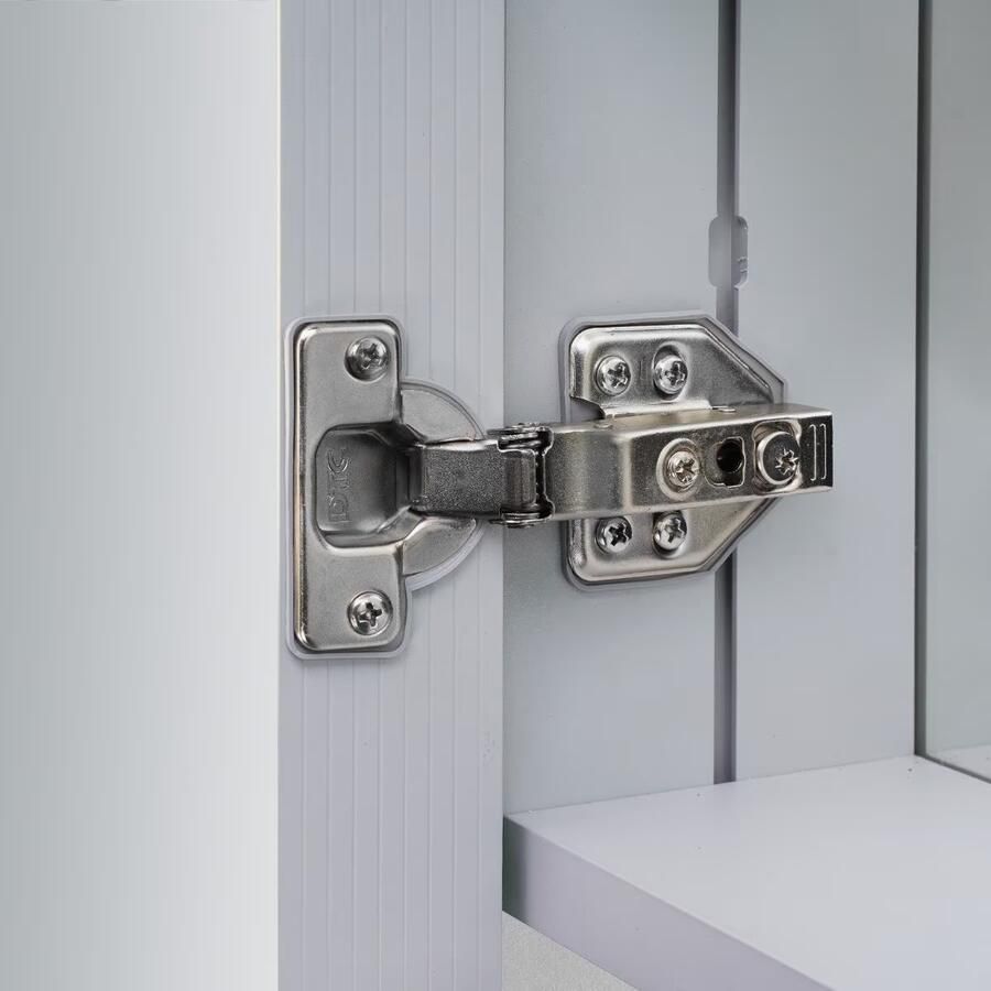 Hipp Design Spiegelkast SPK51000 | 160x70x14 cm | 3 Deuren | Directe LED verlichting | Aluminium | Met spiegelverwarming