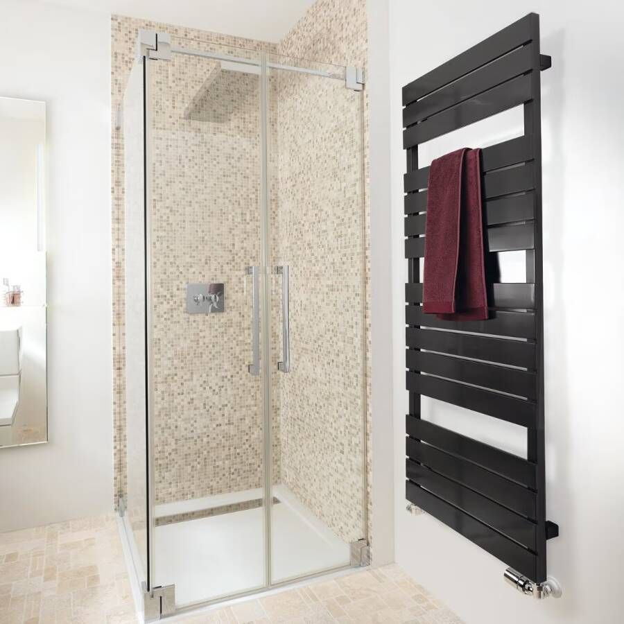 HSK Design Radiator Lavida| 55x112 cm | CV en of electrische werking | Zij aansluting | 568 watt | Antraciet