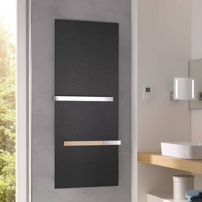 HSK Design Radiator Retango | 60x150 cm | Infrarood metaalfront | Grafiet-zwart