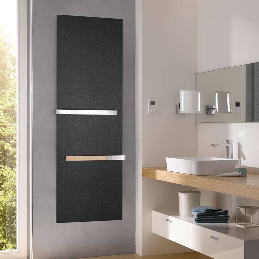 HSK Design Radiator Retango | 60x180 cm | Infrarood metaalfront | Grafiet-zwart