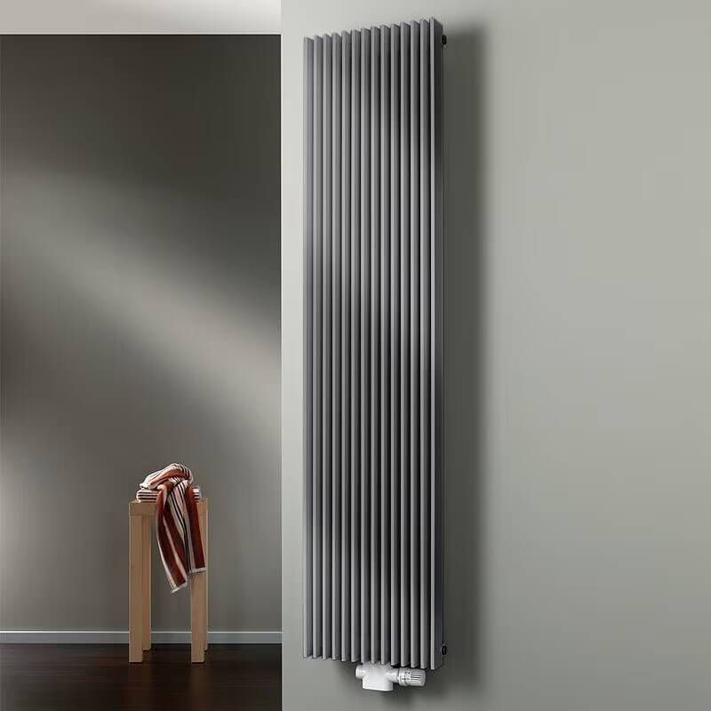 HSK Design Radiator Sky| 41.5x180 cm | CV | Midden aansluiting | 1328 watt | Zilver