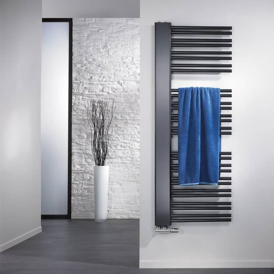 HSK Design Radiator Softcube Plus| 61x161 cm | CV en of electrische werking | Links | 819 watt | Antraciet
