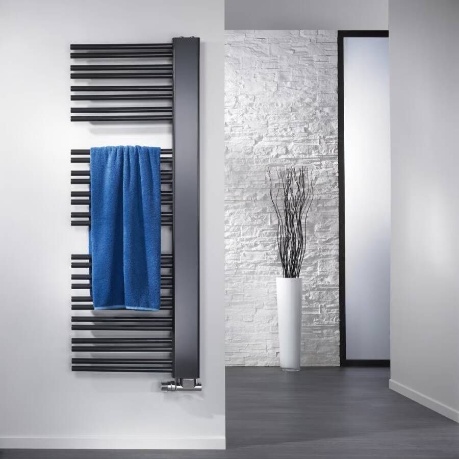 HSK Design Radiator Softcube Plus| 61x161 cm | CV en of electrische werking | Rechts | 819 watt | Antraciet