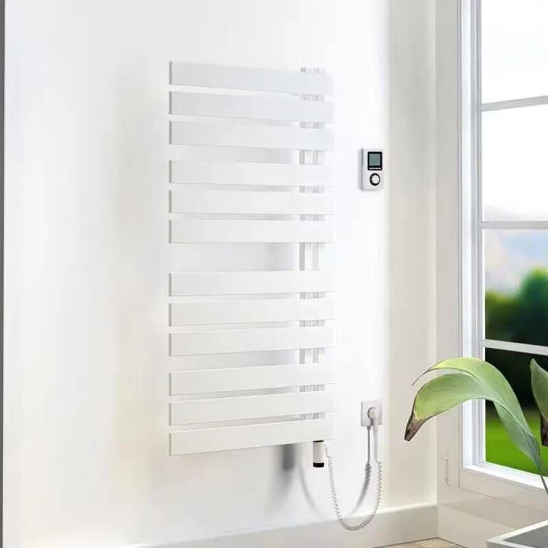 HSK Design radiator Yenga gevuld af fabriek | 60x115.6 cm | Met verwarmingselement 4 en afstandbediening | Wit